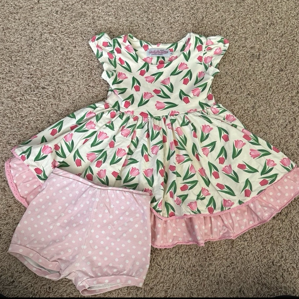 Girl August Tulip dress 4